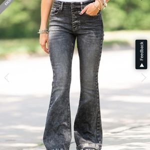 KanCan Signature High Rise Flare Stretch Jeans